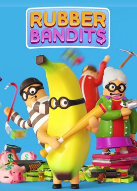 логотип игры Rubber Bandits