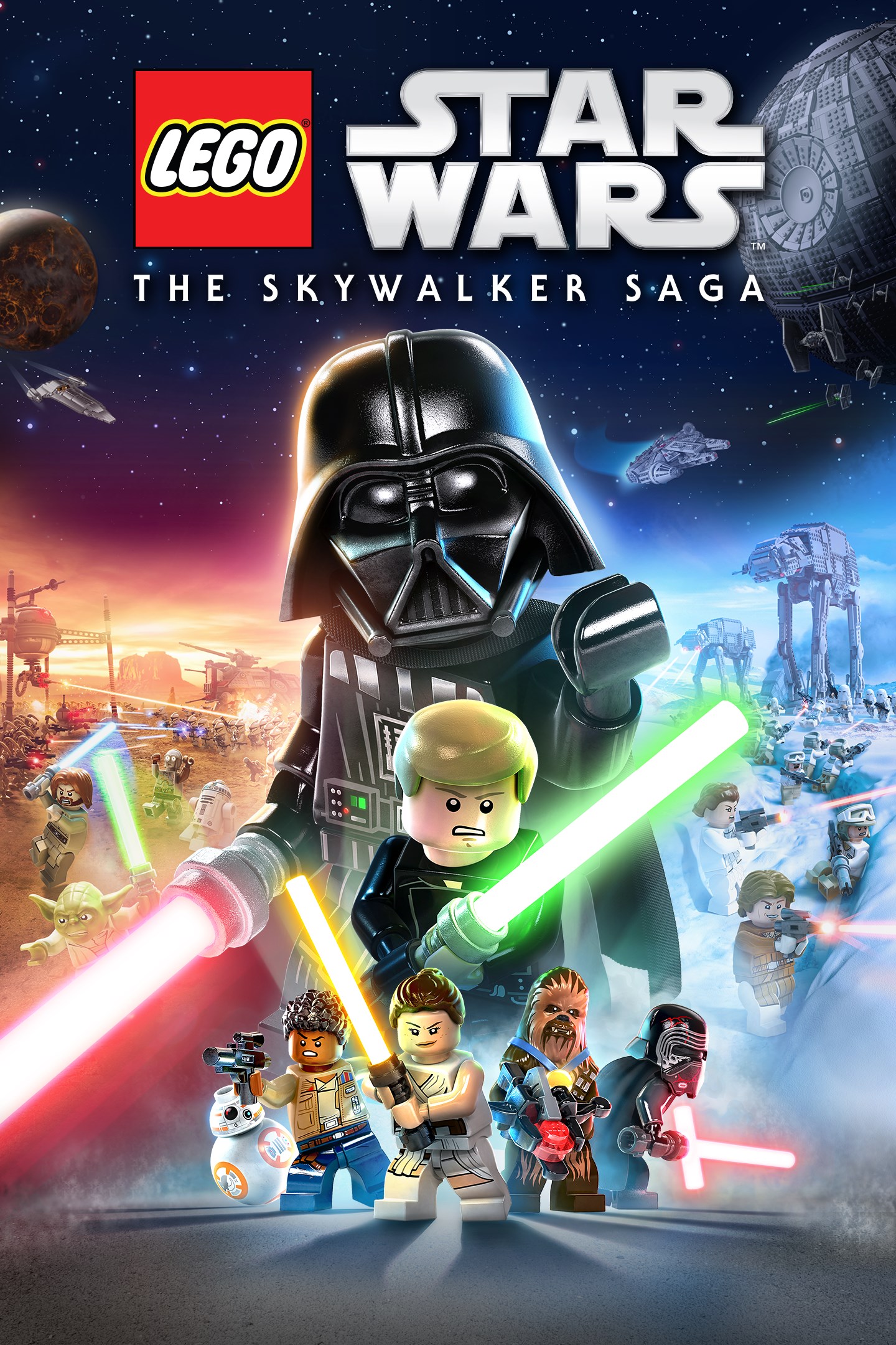 логотип игры LEGO Star Wars: The Skywalker Saga