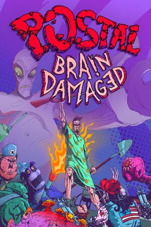 логотип игры Postal Brain Damaged