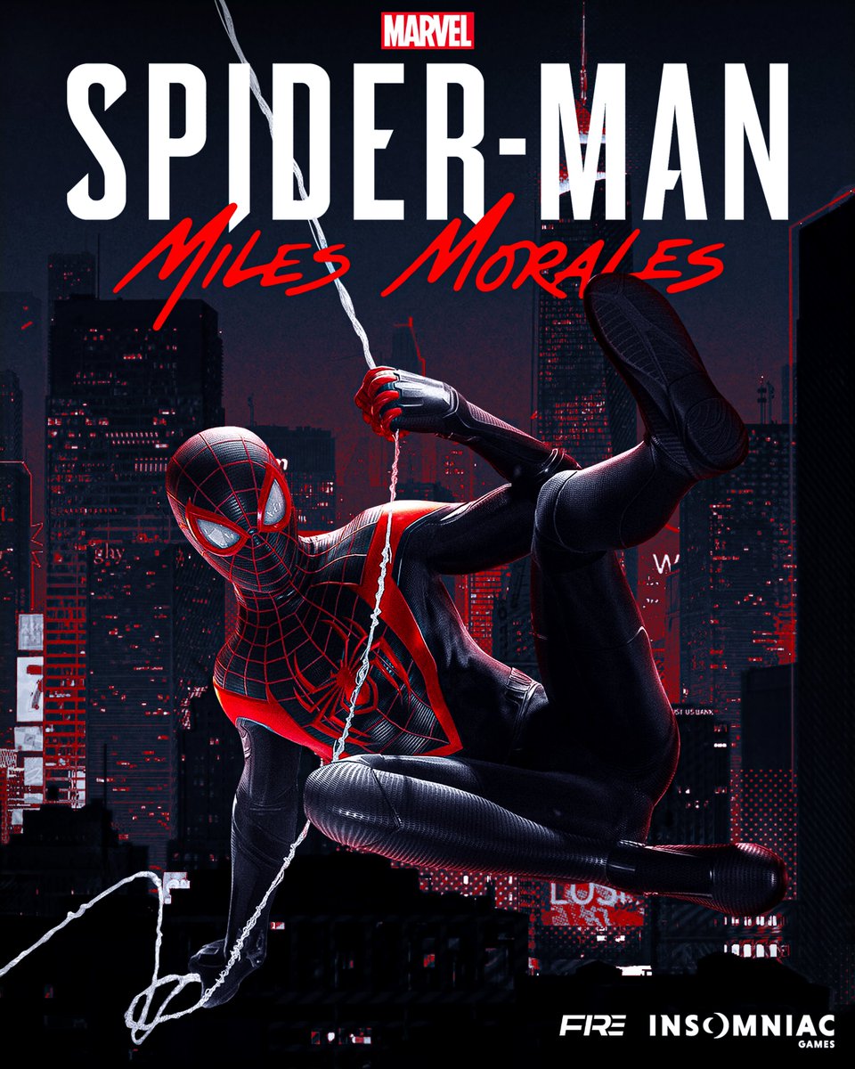 логотип игры Spider-Man Miles Morales